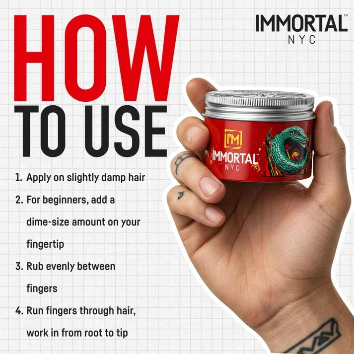 Immortal NYC Venom Super Wax 100ml by Immortal - Sustainable Living (View 3)
