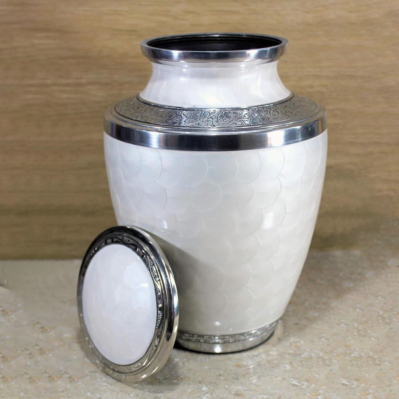 10 Inch Aluminum Decor Pot - Image 3