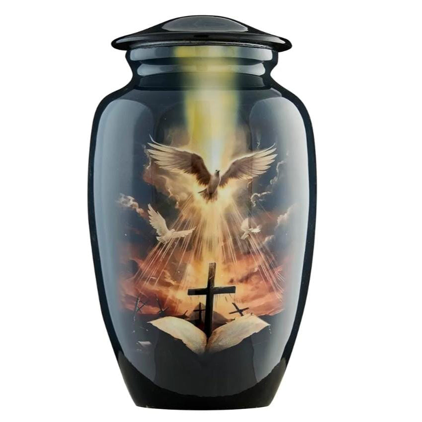 10-Inch Elegant Urn  - Image 2