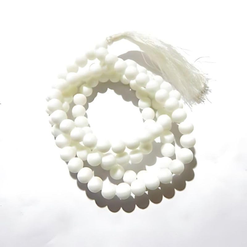 White Agate Mala - Eco-friendly - Sama Homes