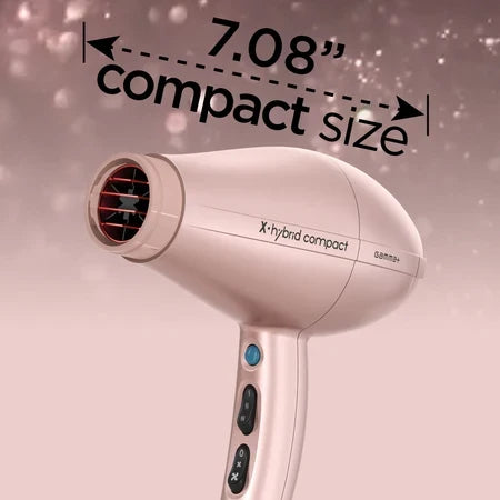 Gamma+ X-Hybrid Cordless Compact Hair Dryer Rose Gold by Gamma+ - Sustainable Living (View 5)