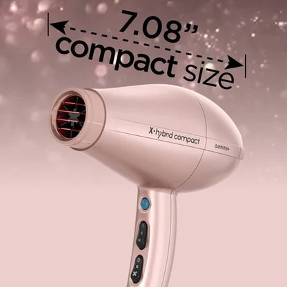 Gamma+ X-Hybrid Cordless Compact Hair Dryer Rose Gold by Gamma+ - Sustainable Living (View 5)
