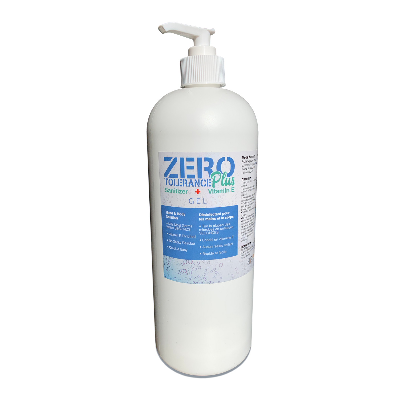 Zero Tolerance Hand Sanitizer Gel 32oz with pump