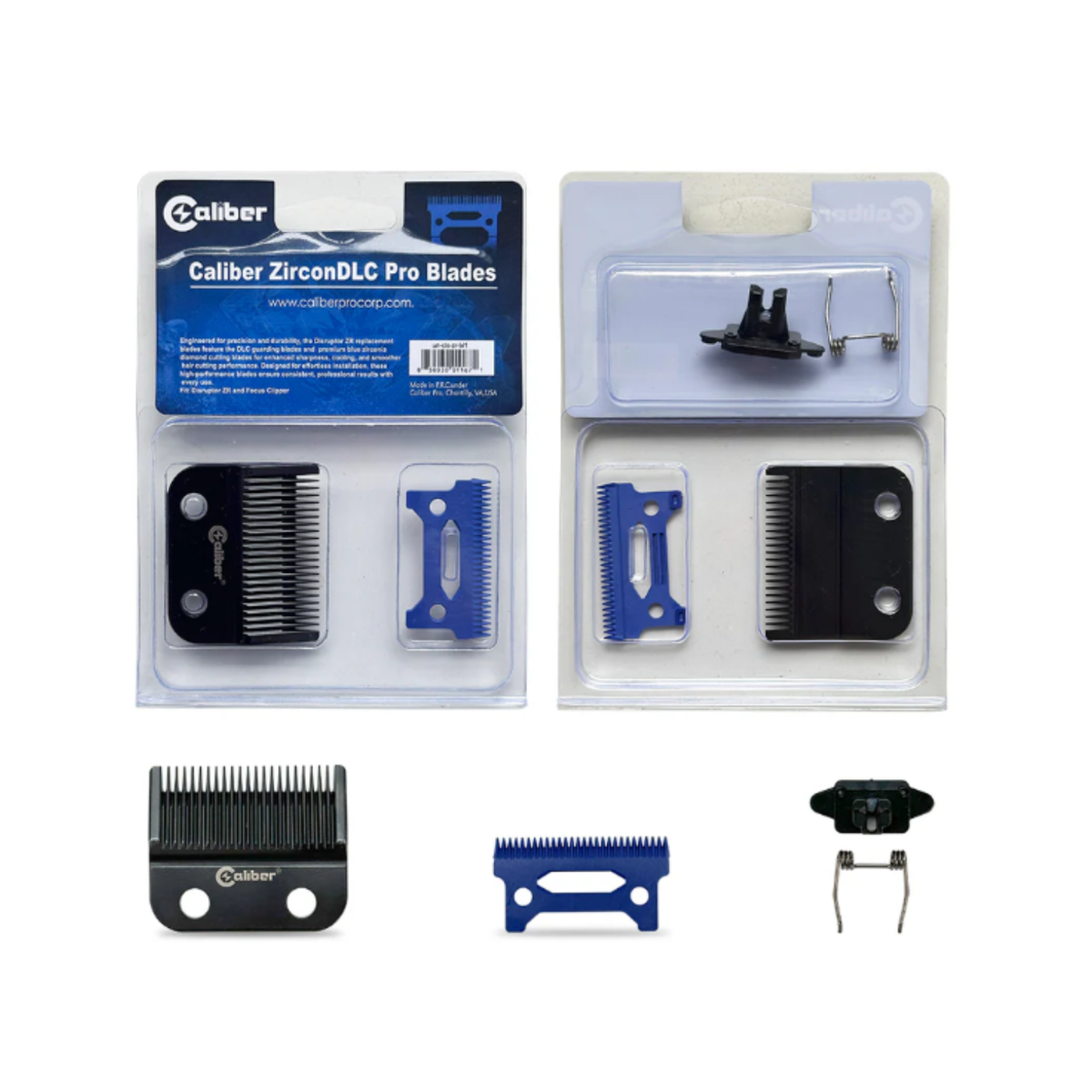 Caliber Zirconia DLC Pro Blades Set