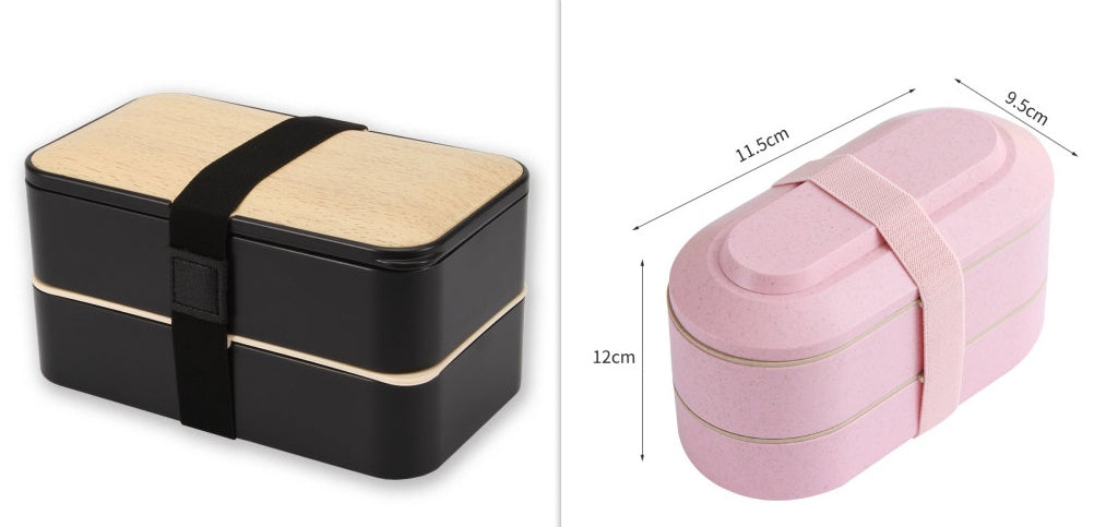 Double-Layer Insulated Lunch Box Lunch Box Student Lunch Box – Image 9 - Image 9