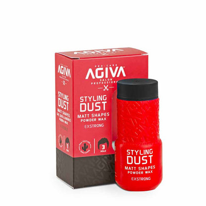 Agiva Styling Hair Powder Wax Extra Strong Red 03 20g by Agiva - Sustainable Living
