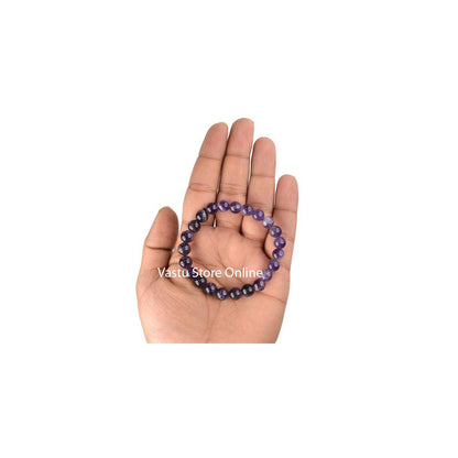 Amethyst Round Crystal Bracelet by SAMAHealing - Crystal Bracelets (View 2)