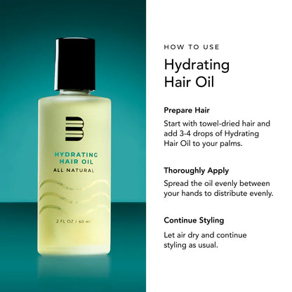 Blumaan Hydrating Hair Oil 60ML by Blumaan - Sustainable Living (View 2)