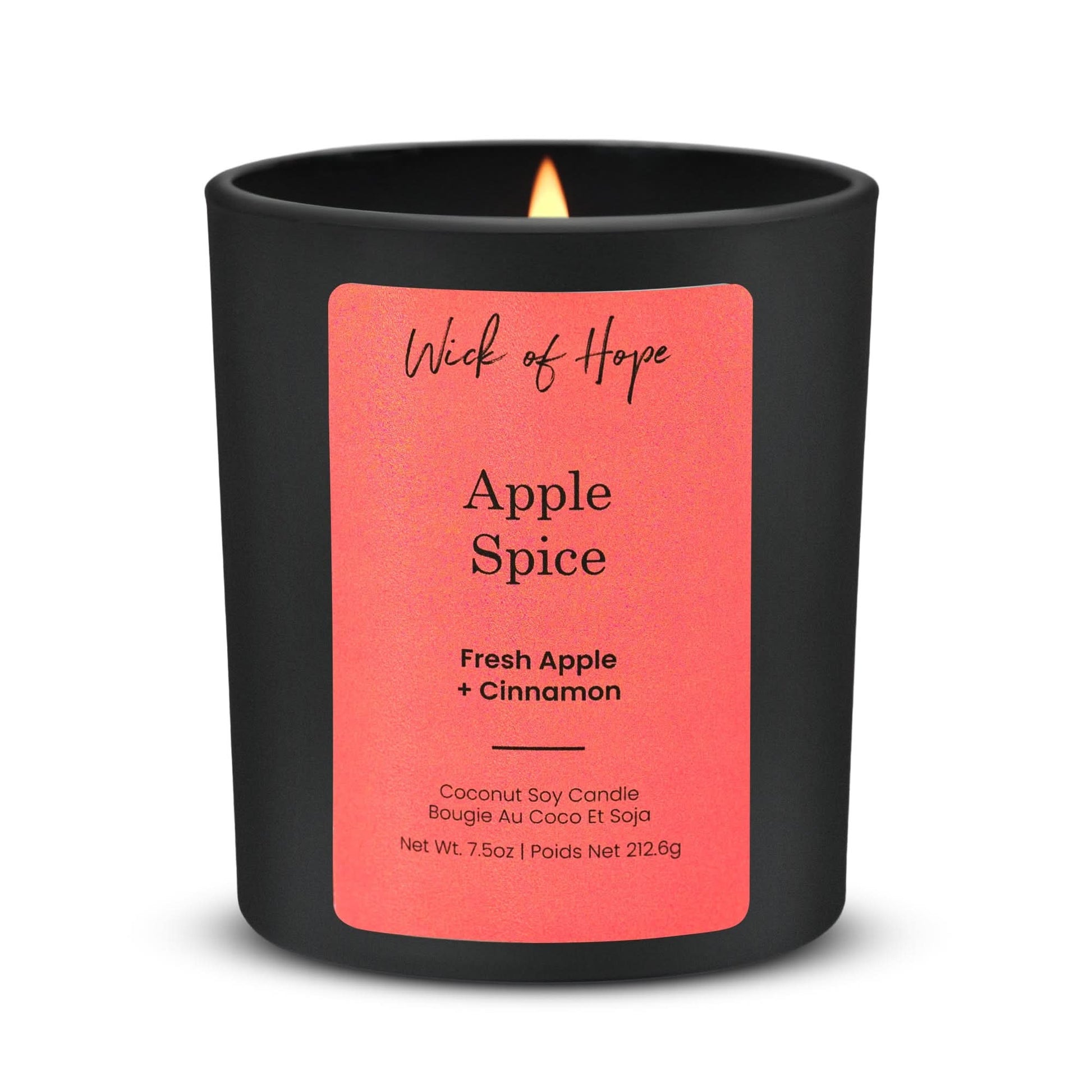 Apple Spice Candle | Fresh Apple + Cinnamon - Eco-friendly - Sama Homes