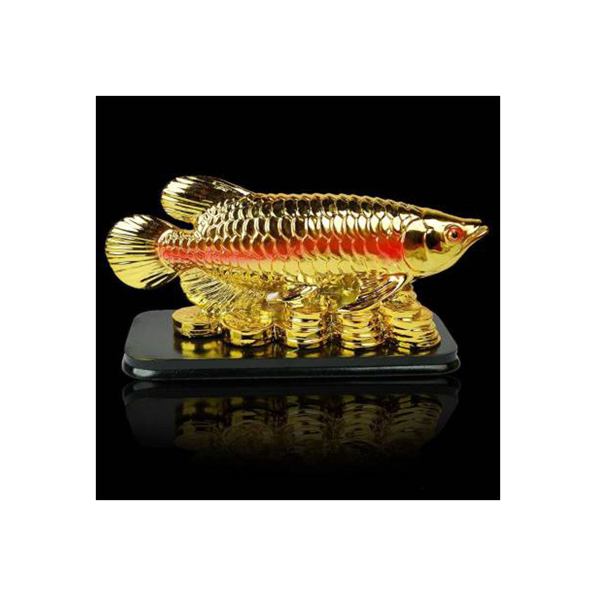 Feng Shui Fish with Coins for Career Luck and Education Luck - Image 2