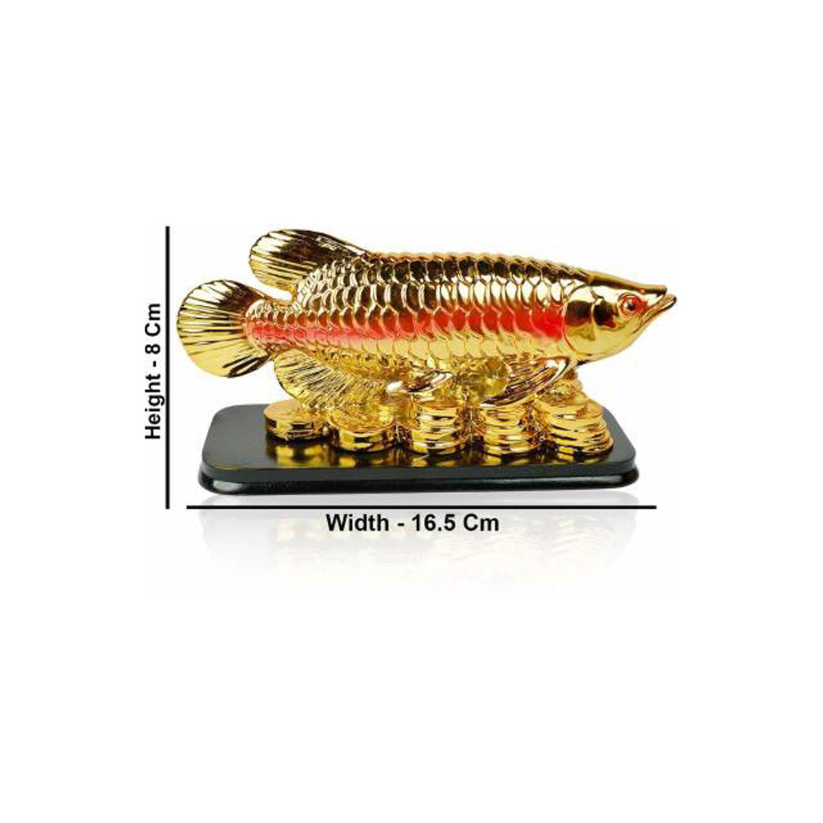 Feng Shui Fish with Coins for Career Luck and Education Luck - Image 3