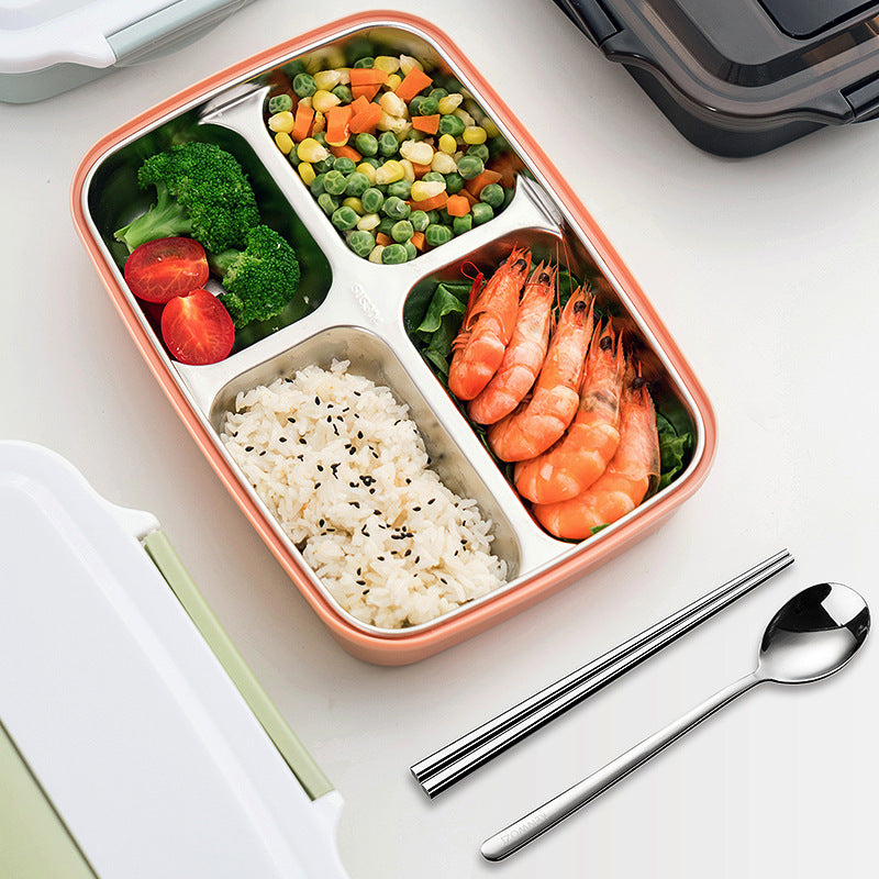 Stainless Steel Lunch Box Cutlery Set – Sama Homes - Image 2