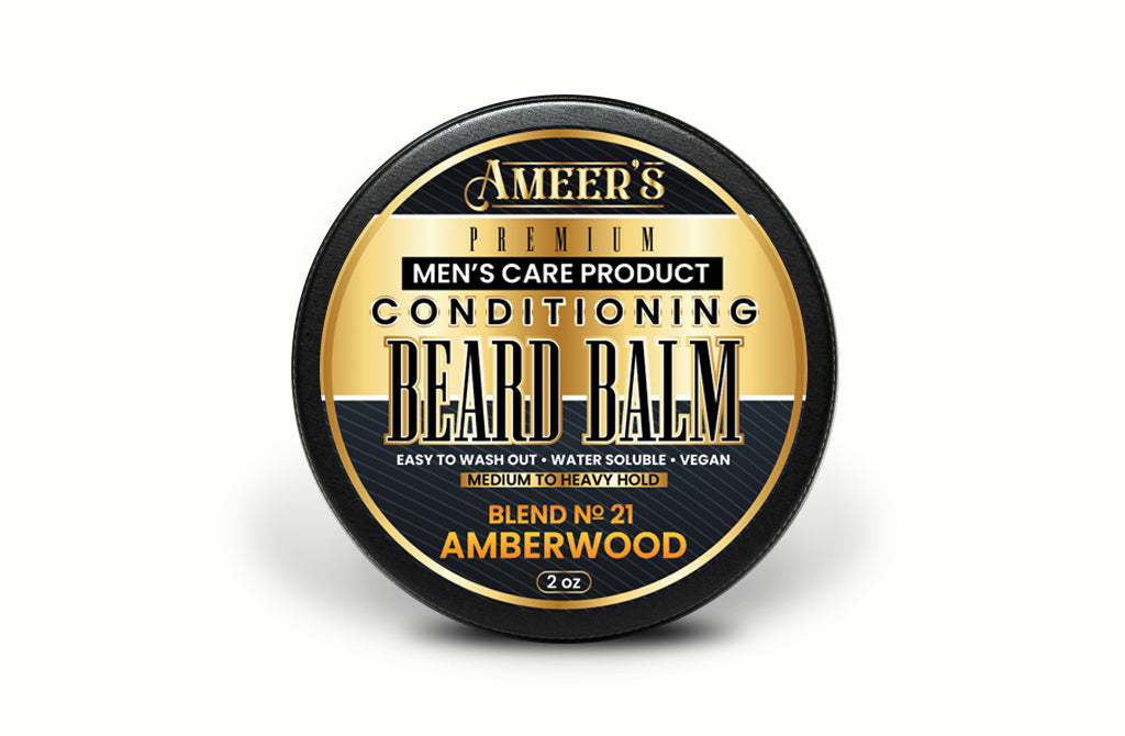 Ameer's Conditioning Beard Balm Amberwood #21 59ml by Ameer's - Sustainable Living