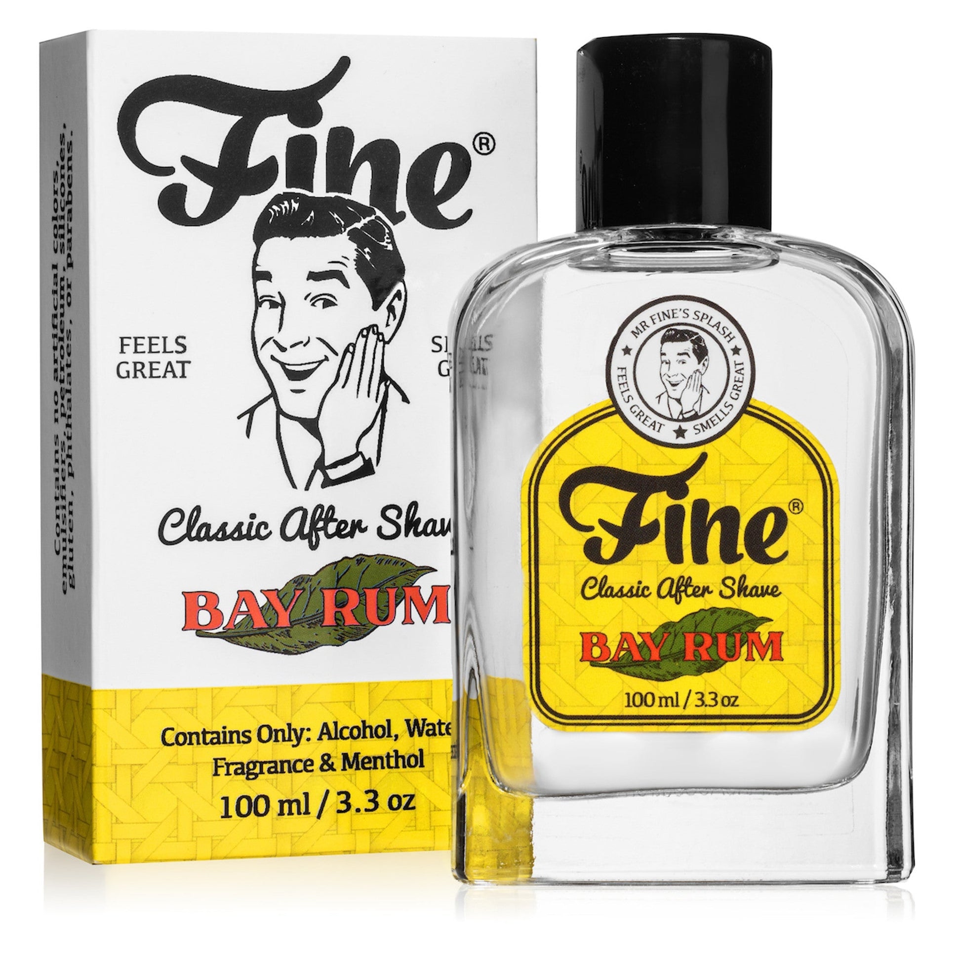Fine® Bay Rum After Shave 3.3oz / 100ml - Image 2