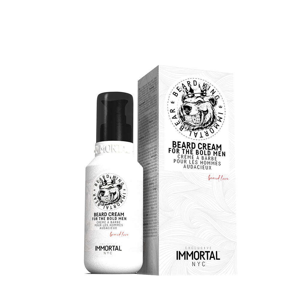 Immortal NYC Beard King Beard Styling Care Cream 100ML by Immortal - Sustainable Living