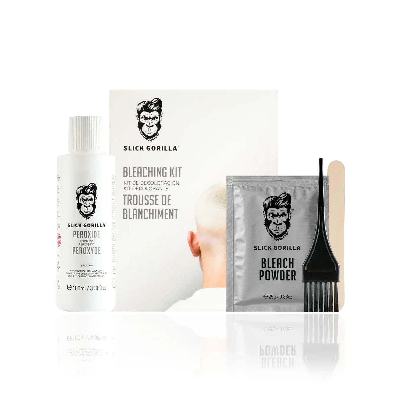 Slick Gorilla Semi Perm Hair Colour Bleaching Kit - Image 2