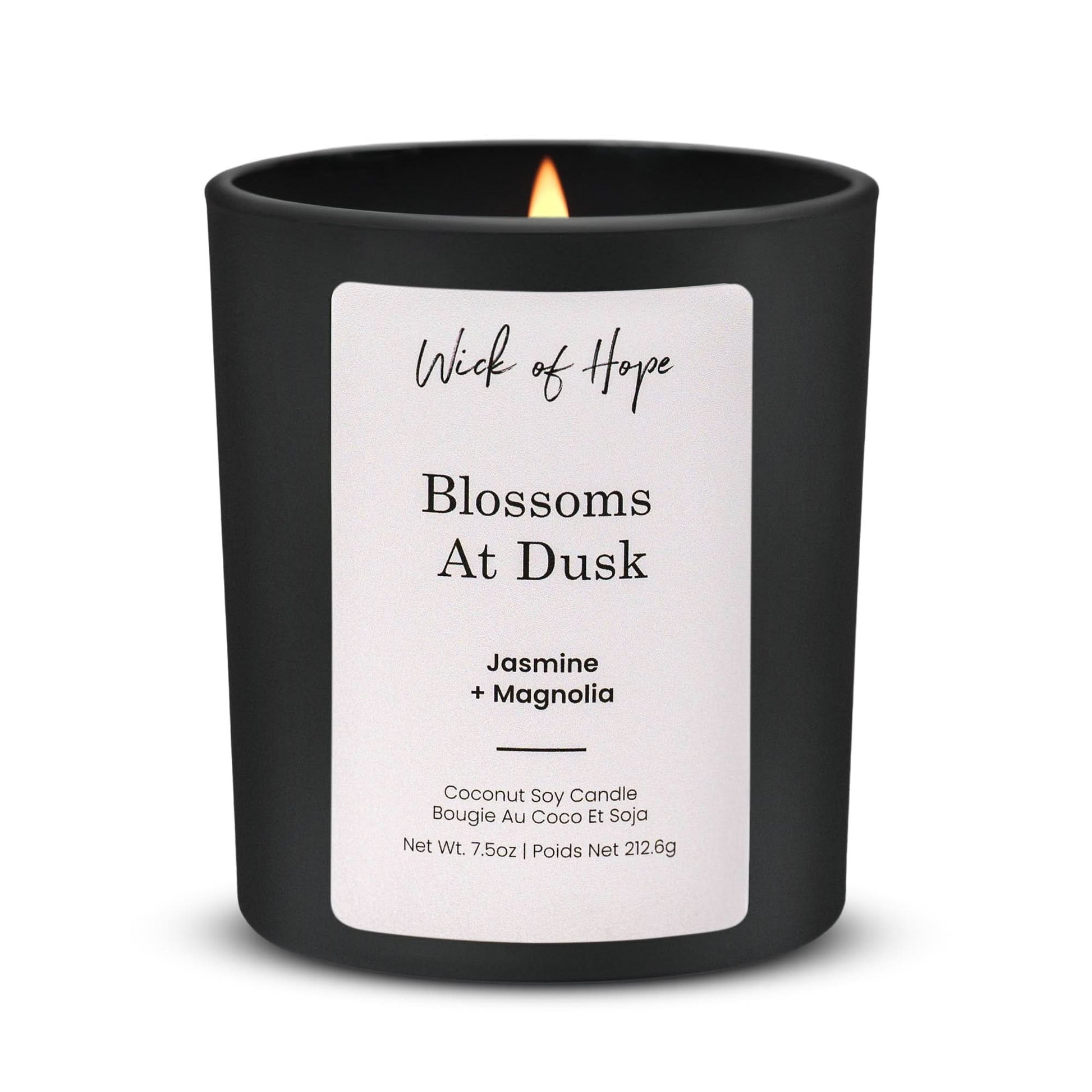 Blossoms at Dusk Candle | Jasmine + Magnolia - Eco-friendly - Sama Homes