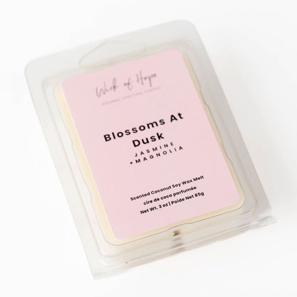 Blossoms At Dusk Wax Melt | Jasmine + Magnolia by Wick of Hope - Wax Melt (View 2)