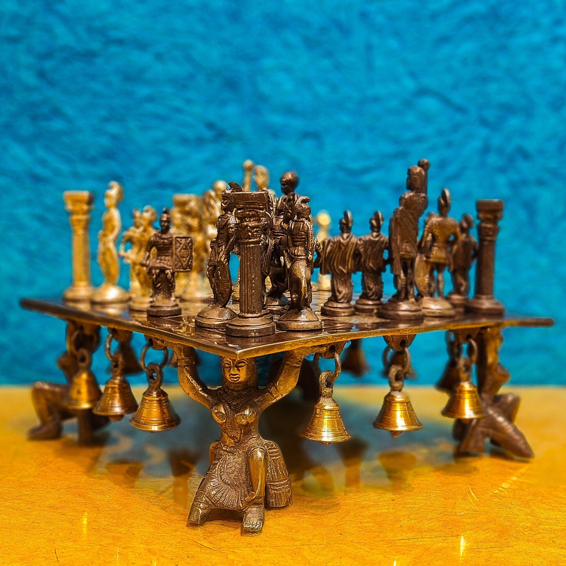 Sama Homes-brass chess 2 - Image 4