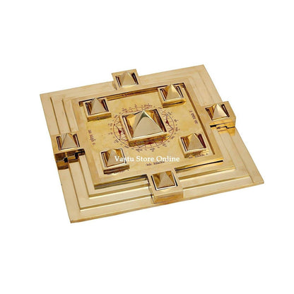 Vastu Space Harmoniser Pyramid with Vastu Purush for Brahmasthan and Vastu Defects by SAMAHealing - Remedies for North East