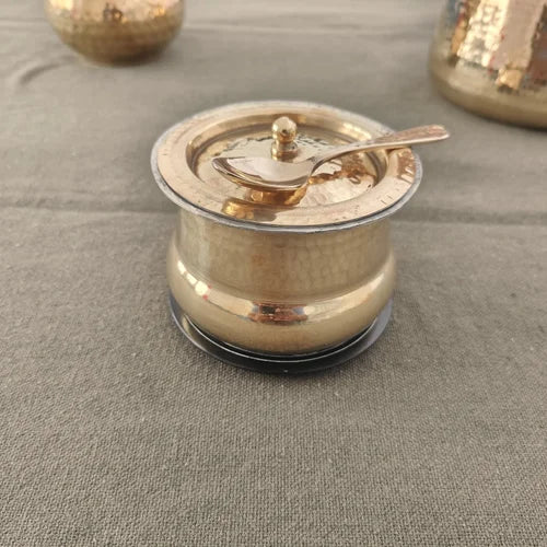 Shakuntala Brass Ghee Pot – Image 3