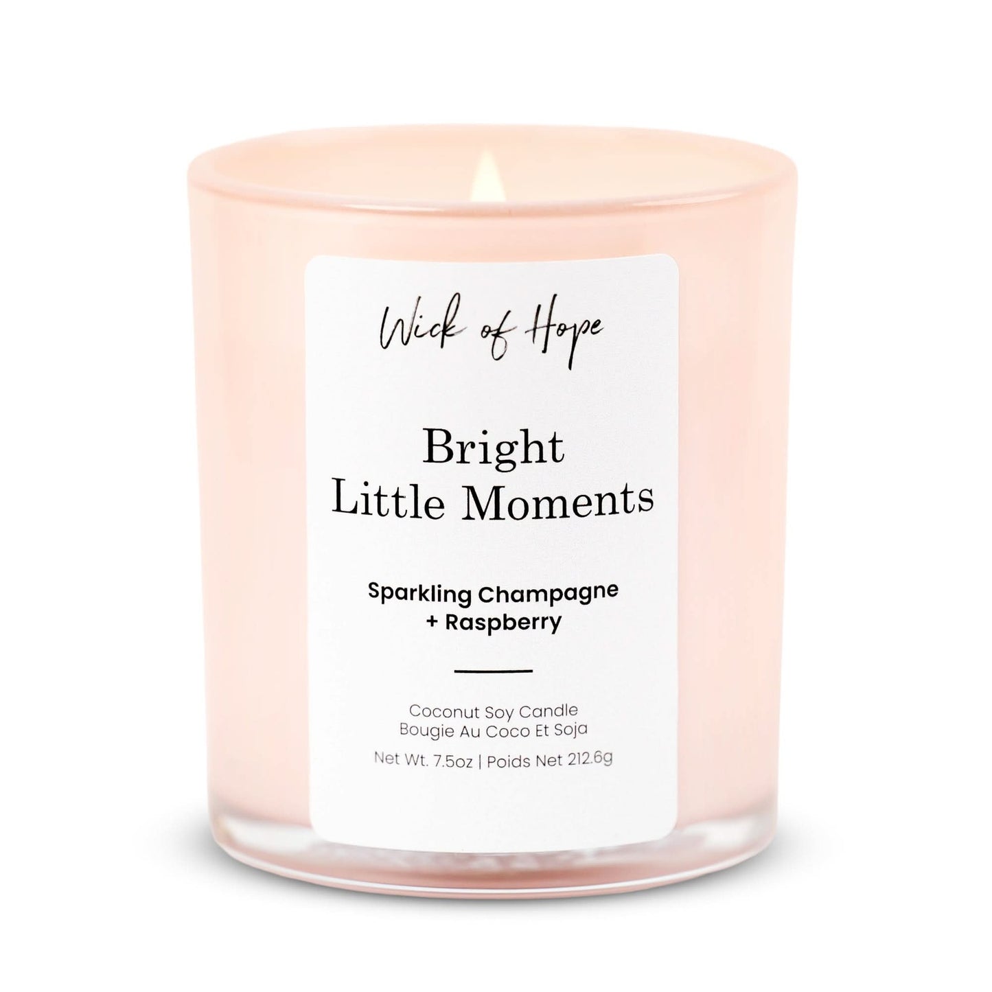 Bright Little Moments Candle | Champagne + Raspberry