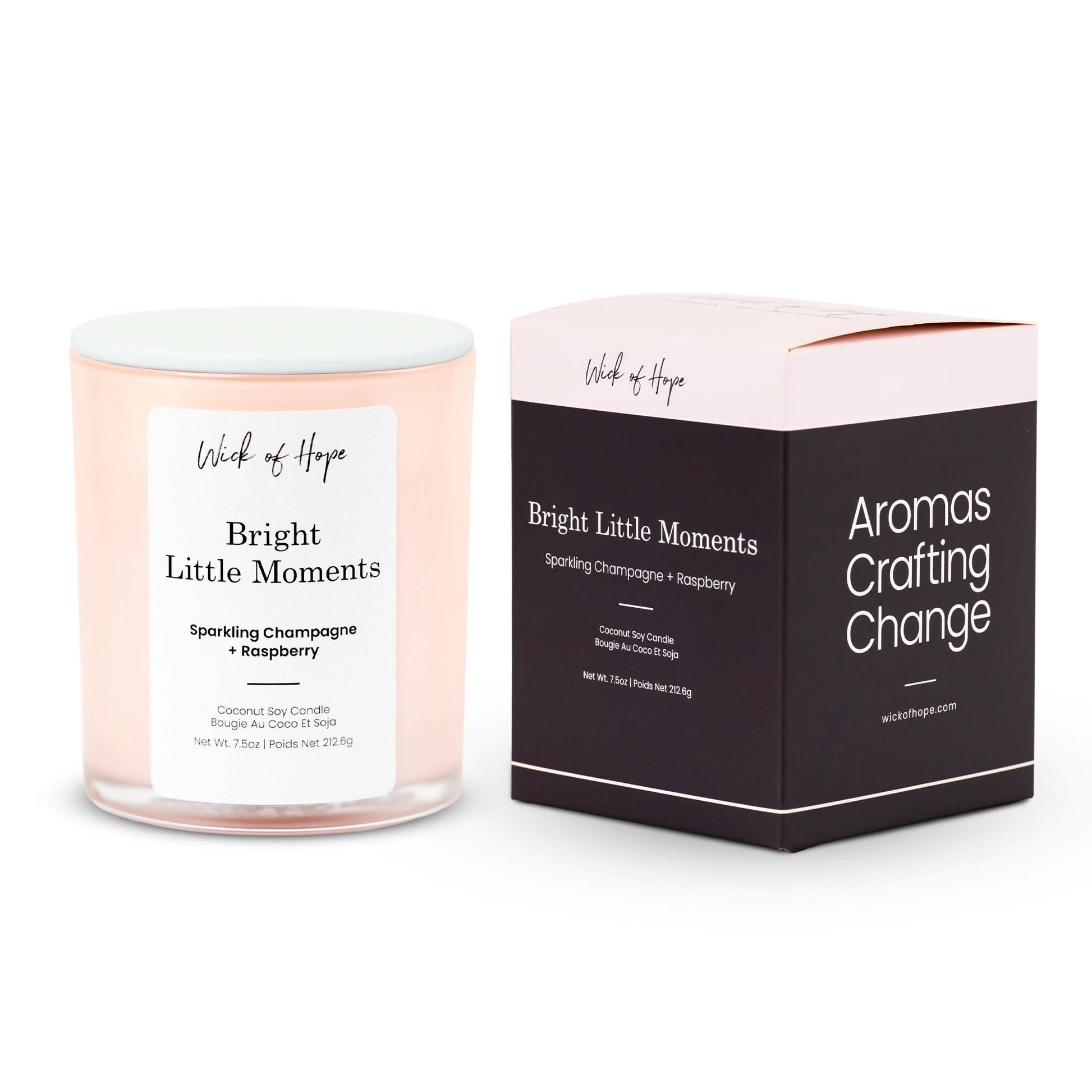Bright Little Moments Candle | Champagne + Raspberry - Image 4