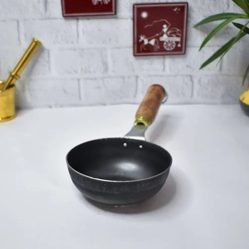 Broad Iron Tadka Ladle - Sama Homes - Image 2