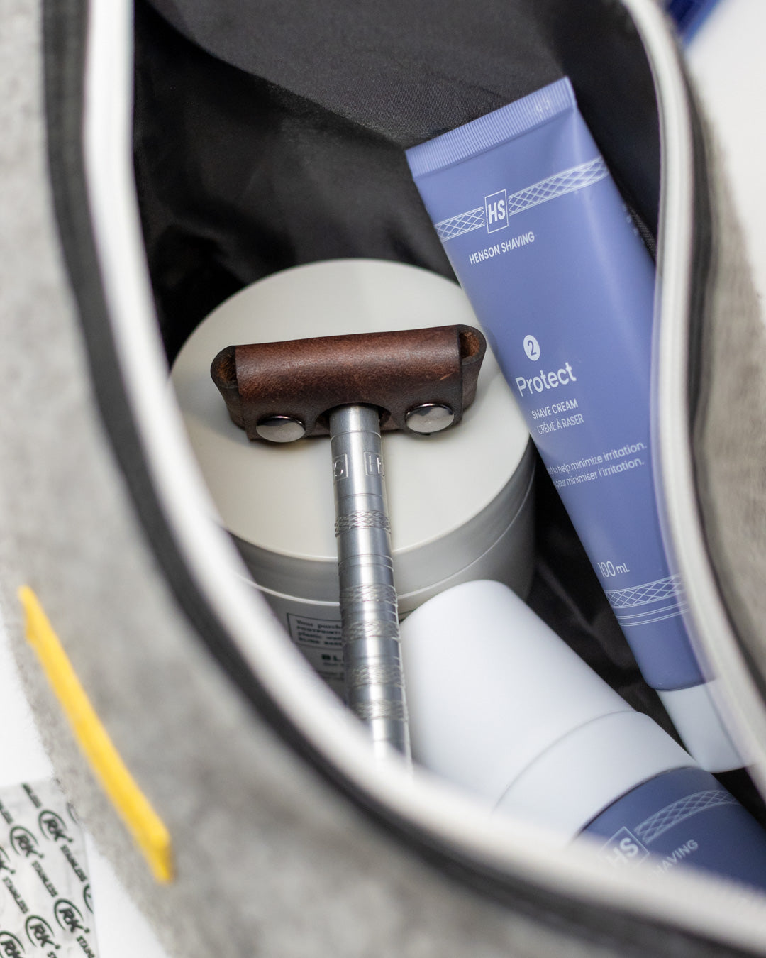 Henson Razor Brown Leather Head Cover – Genuine Leather Protection – Image 2