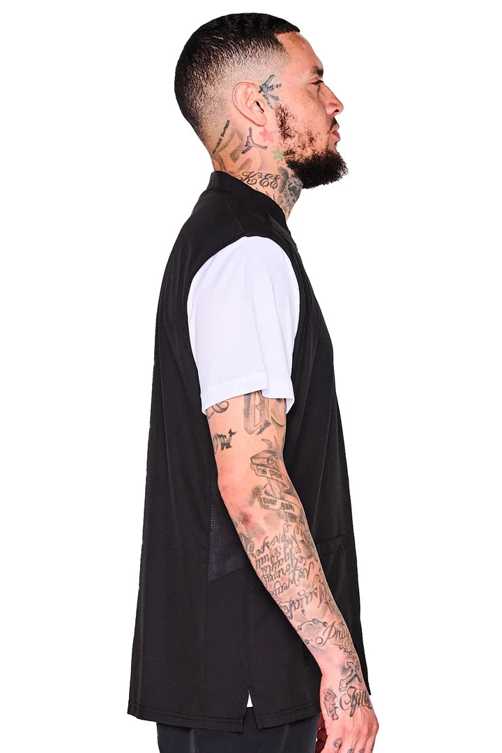 Barber Strong The Barber Vest - Black by Barber Strong - Sustainable Living (View 2)