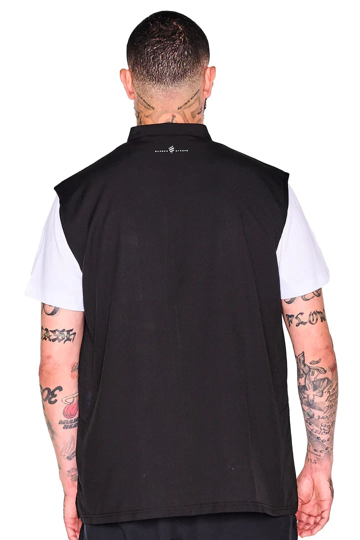 Barber Strong The Barber Vest - Black