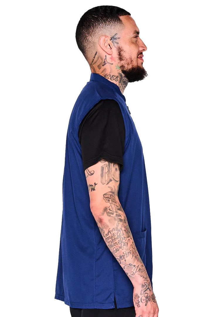 Barber Strong The Barber Vest - Blue by Barber Strong - Sustainable Living (View 2)
