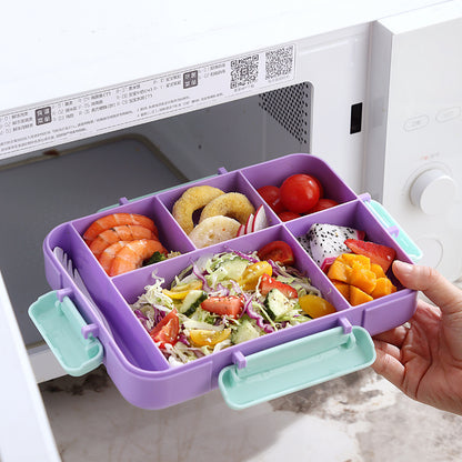 Student Lunch Box Salad Portable Lunch Box Microwave Oven – Image 4