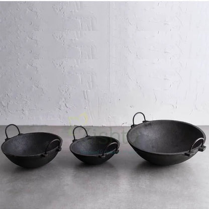 Cast Iron Kadai Combo – Sama Homes