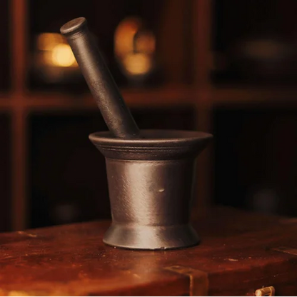 Cast Iron Mortar and Pestle – Image 2