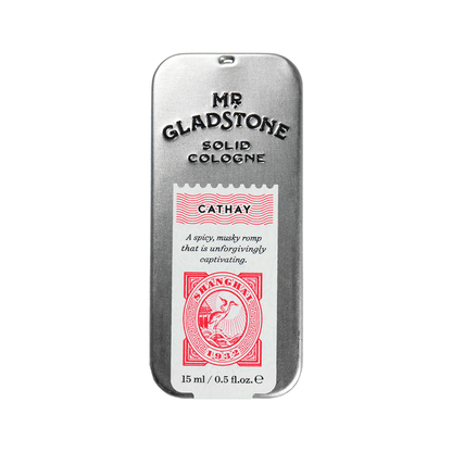 MRG-CATH Mr. Gladstone Cathay Solid Cologne - Fine Fragrance Reminiscent of 1932 Shanghai by Mr Gladstone - Solid Cologne