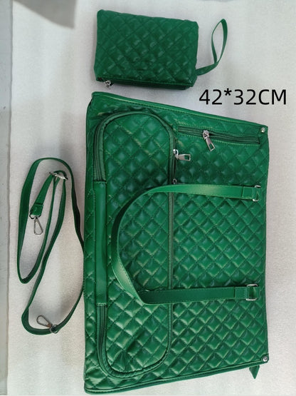 Fashionable Lunch Tote Bag Women's Thermal Insulation Lunch Box Leak-proof Crossbody Computer Storage Bag Quilted Large Capacity Handbag With Purse – Image 10