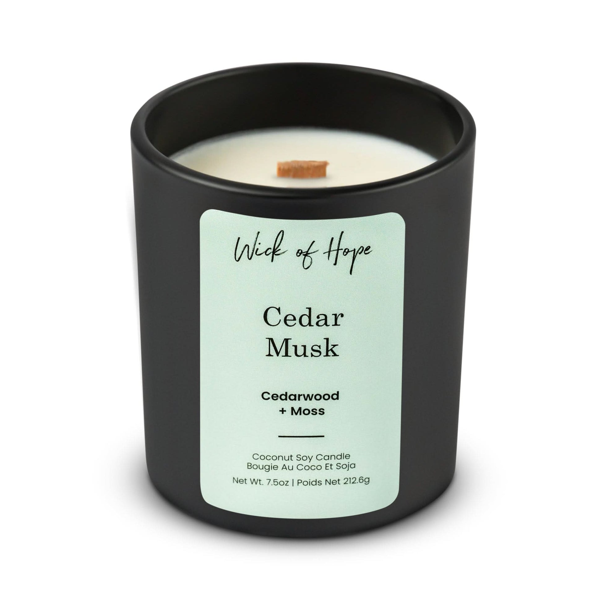 Cedar Musk Candle | Cedarwood + Moss - Image 3