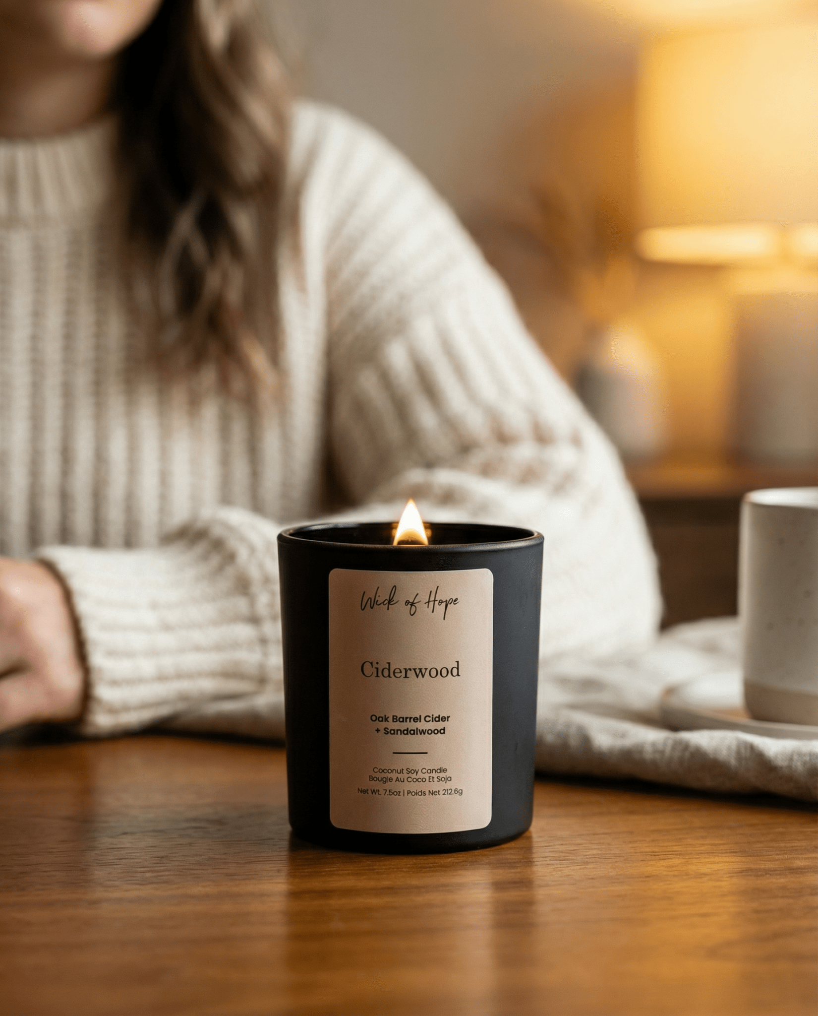 Ciderwood Candle | Oak Barrel Cider + Sandalwood - Image 6