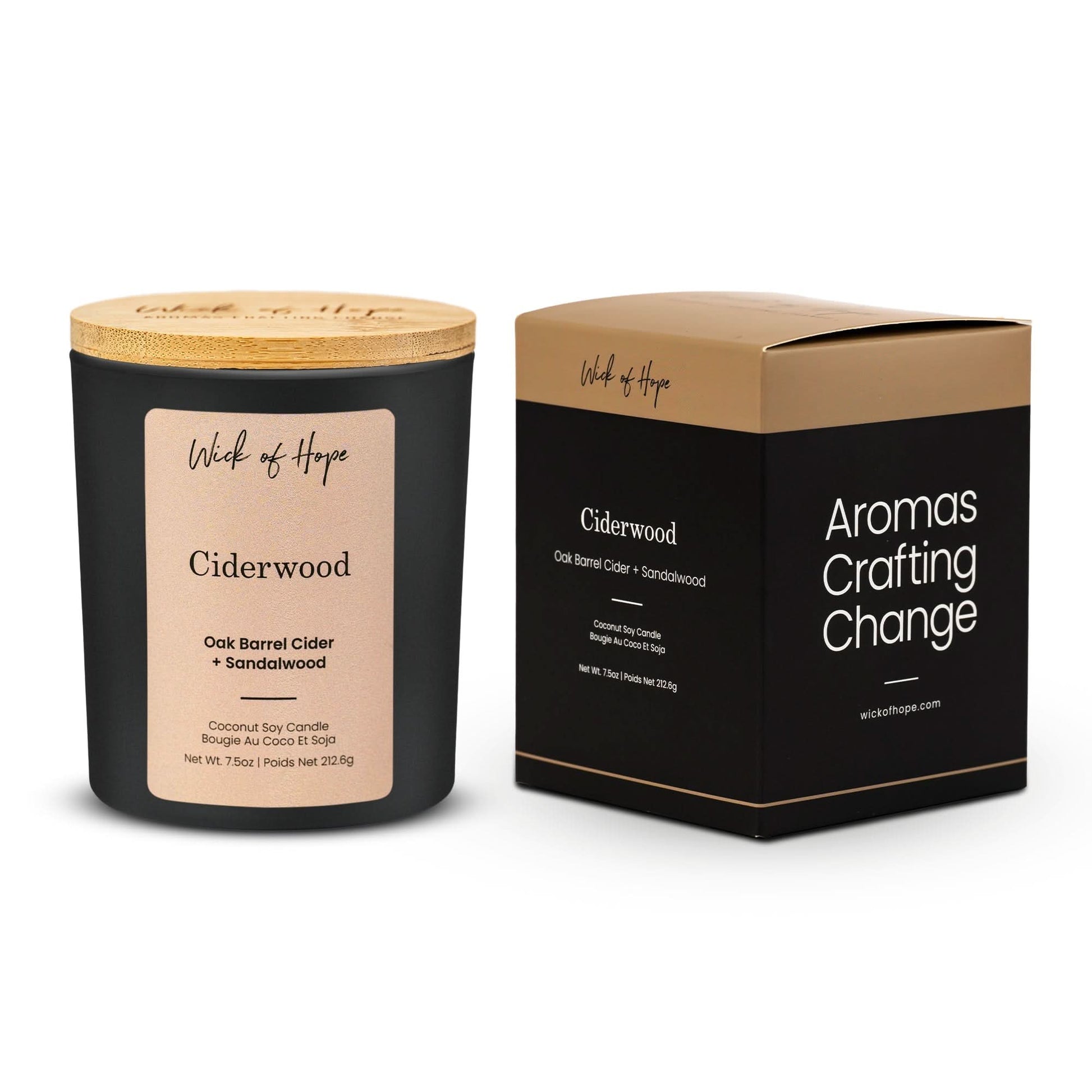 Ciderwood Candle | Oak Barrel Cider + Sandalwood - Image 4