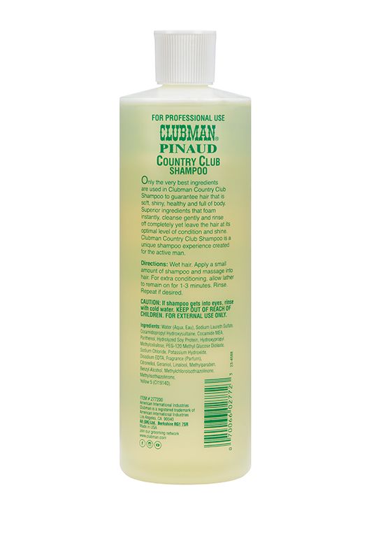 Clubman Country Club Shampoo 16oz. by Clubman - Sustainable Living (View 2)