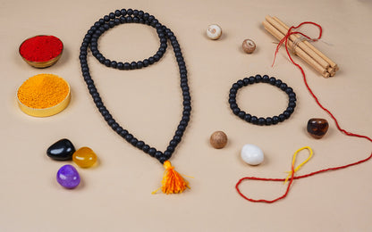 Karungali Mala + Karungali Bracelet Combo by SAMAHealing - Sustainable Living