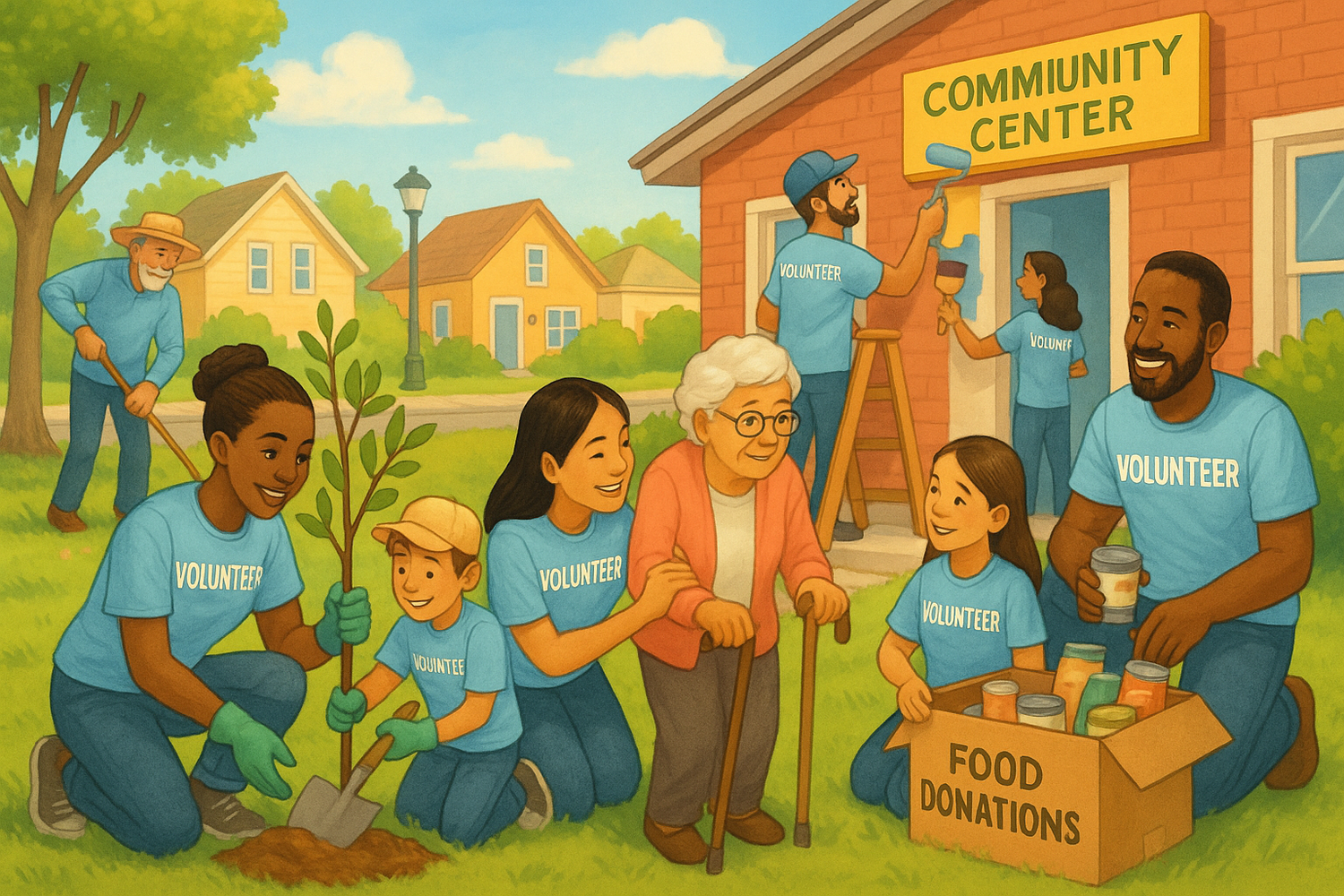 community volunteering,