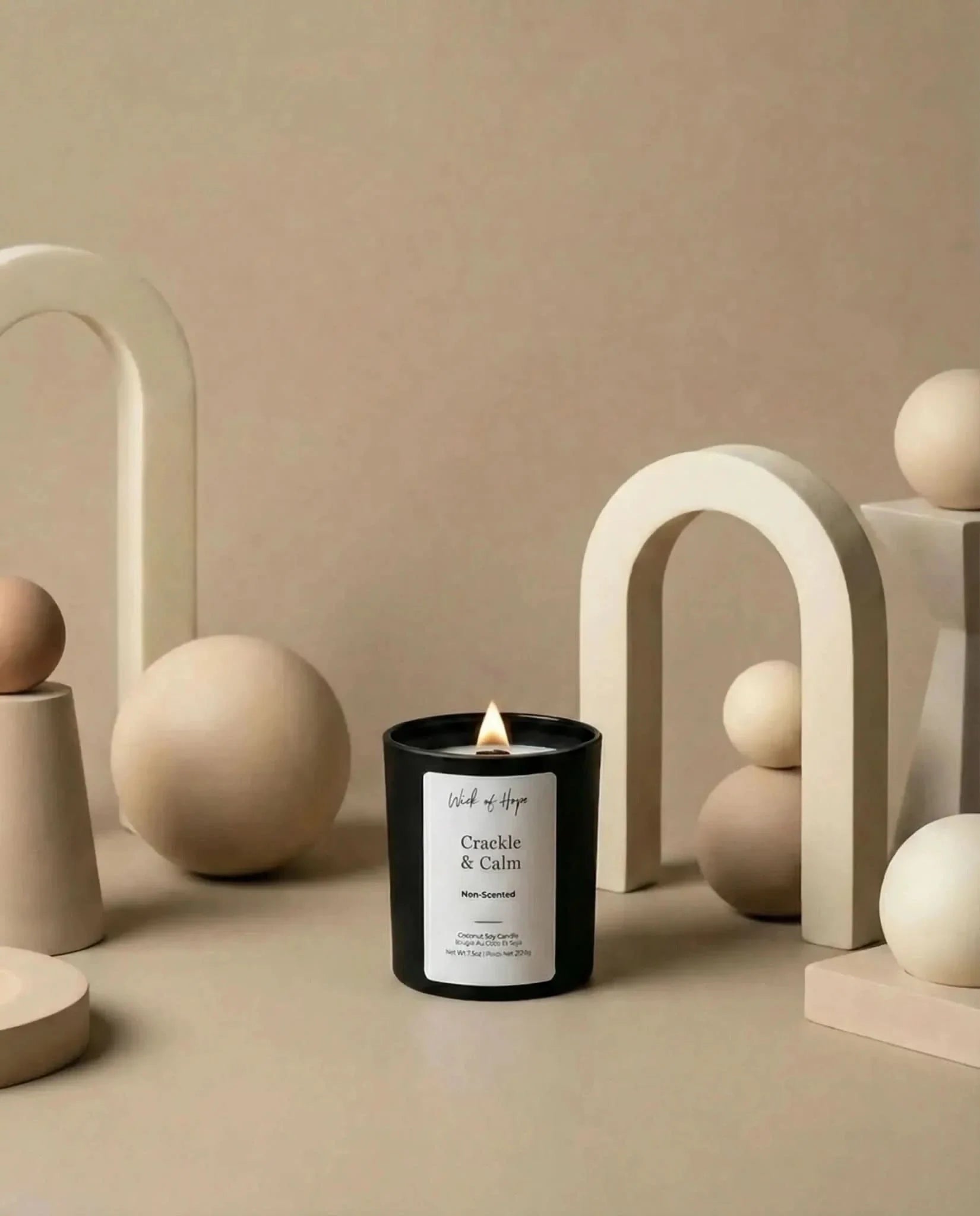Crackle & Calm Candle | Unscented - Image 2