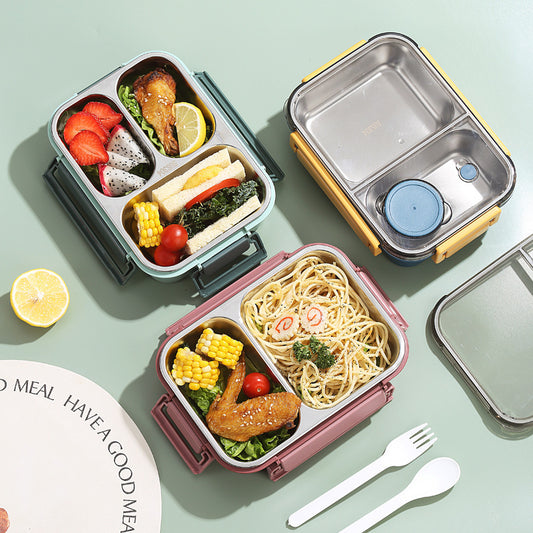 304 Stainless Steel Sealed Insulated Lunch Box – Sama Homes