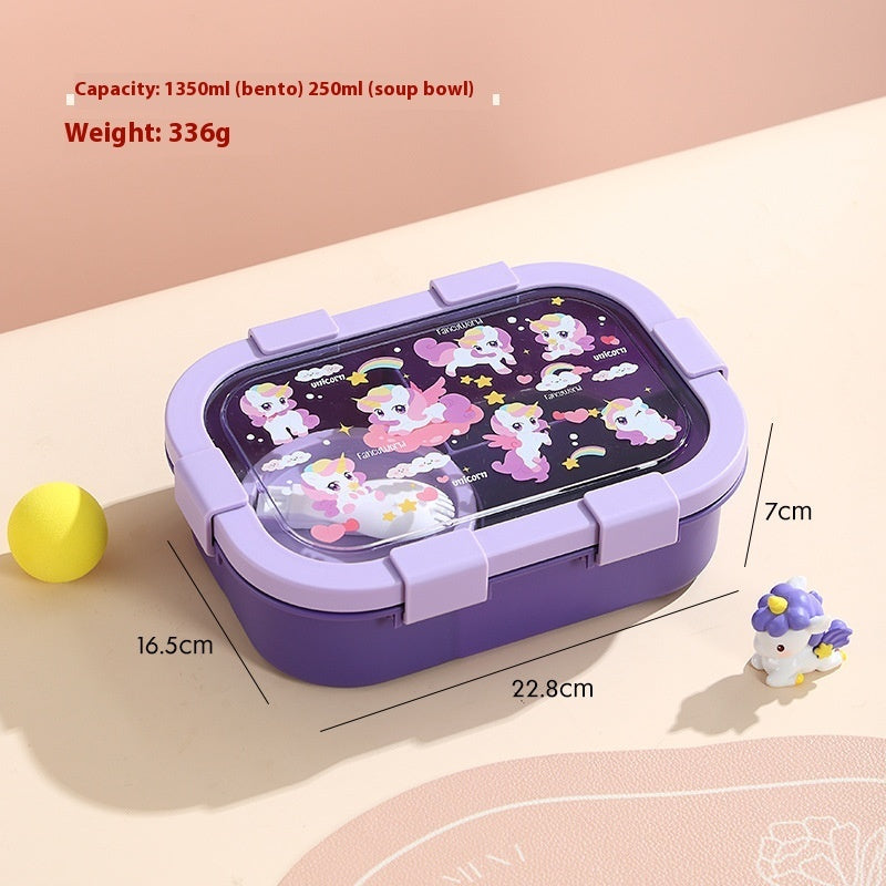 Cartoon Compartment Heating Lunch Box – Image 6