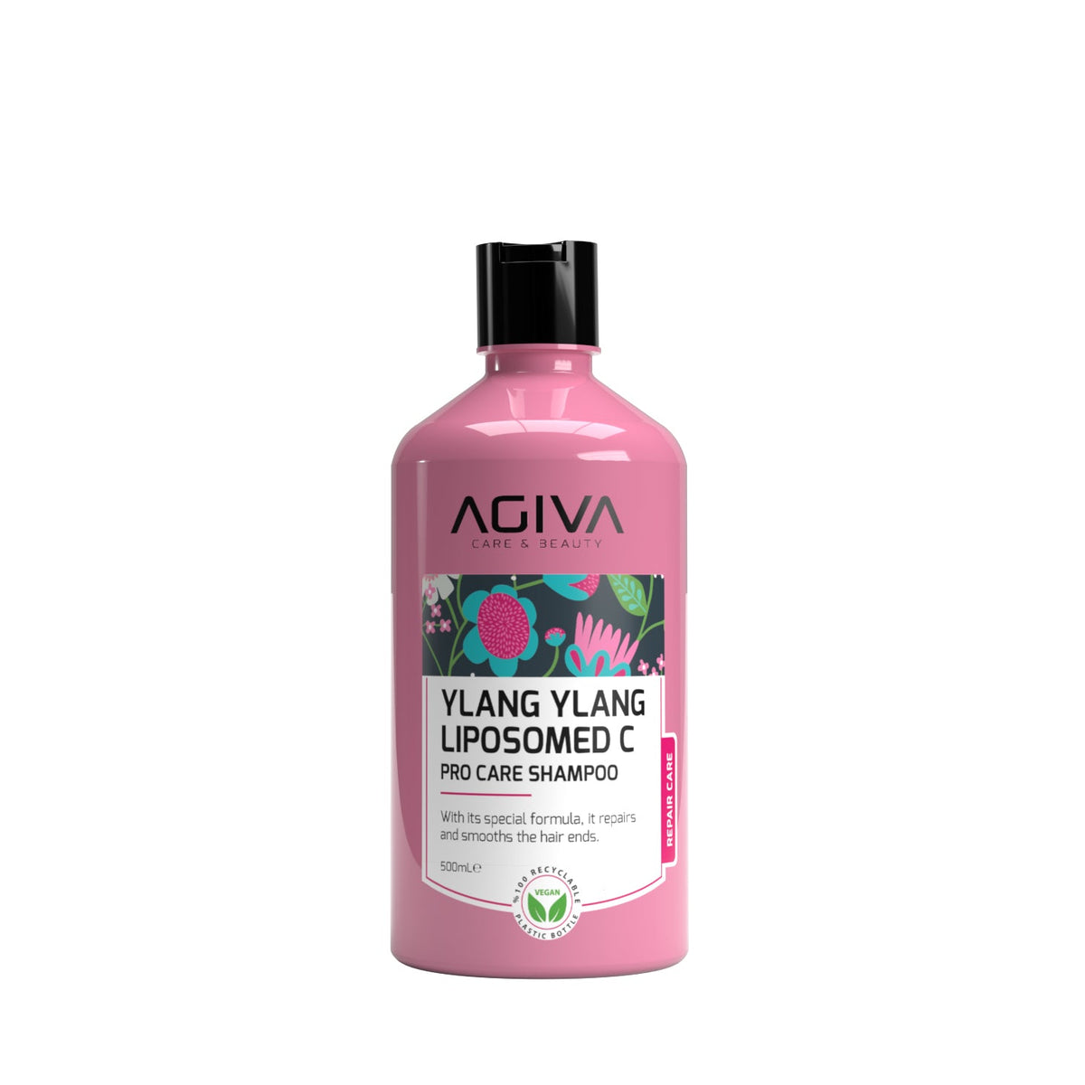 Agiva Ylang Ylang Lıpozom C Pro Care Shampoo 500ML by Agiva - Sustainable Living (View 2)