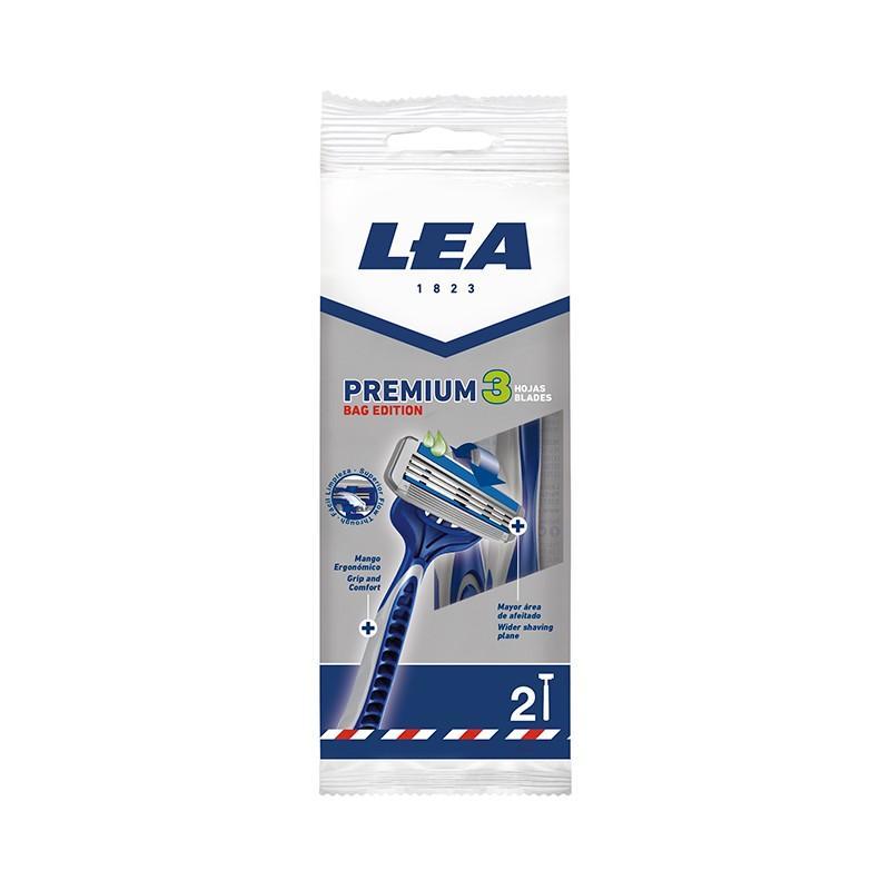 Lea Premium 3 Blade Disposable Razor Bag Edition (2 Uds) Pack of 12 - Eco-friendly - Sama Homes