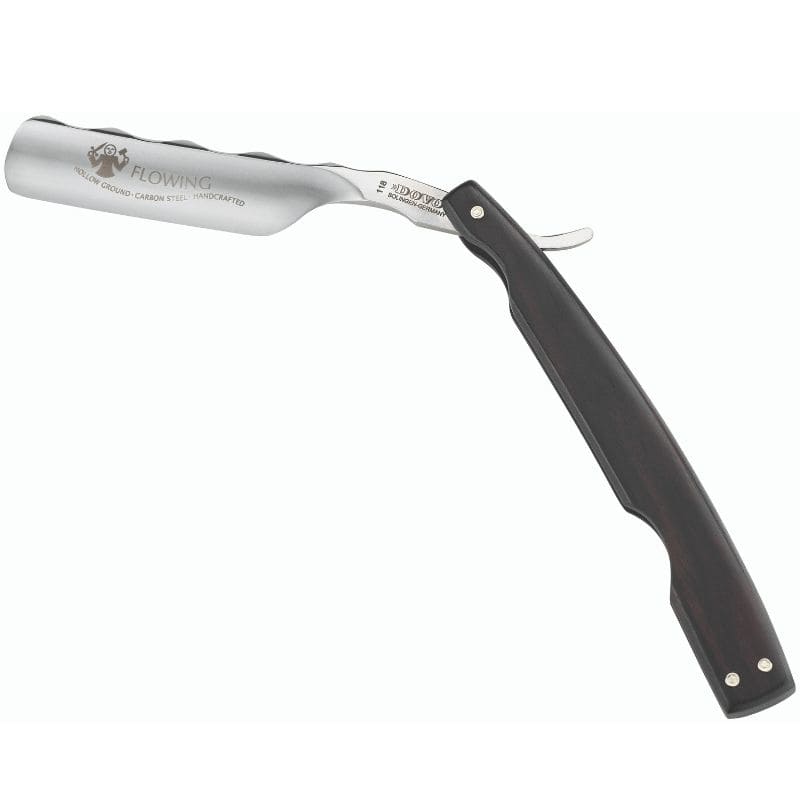 Dovo "Flowing" Straight Razor, Ebony Handle, 6/8" - Eco-friendly - Sama Homes