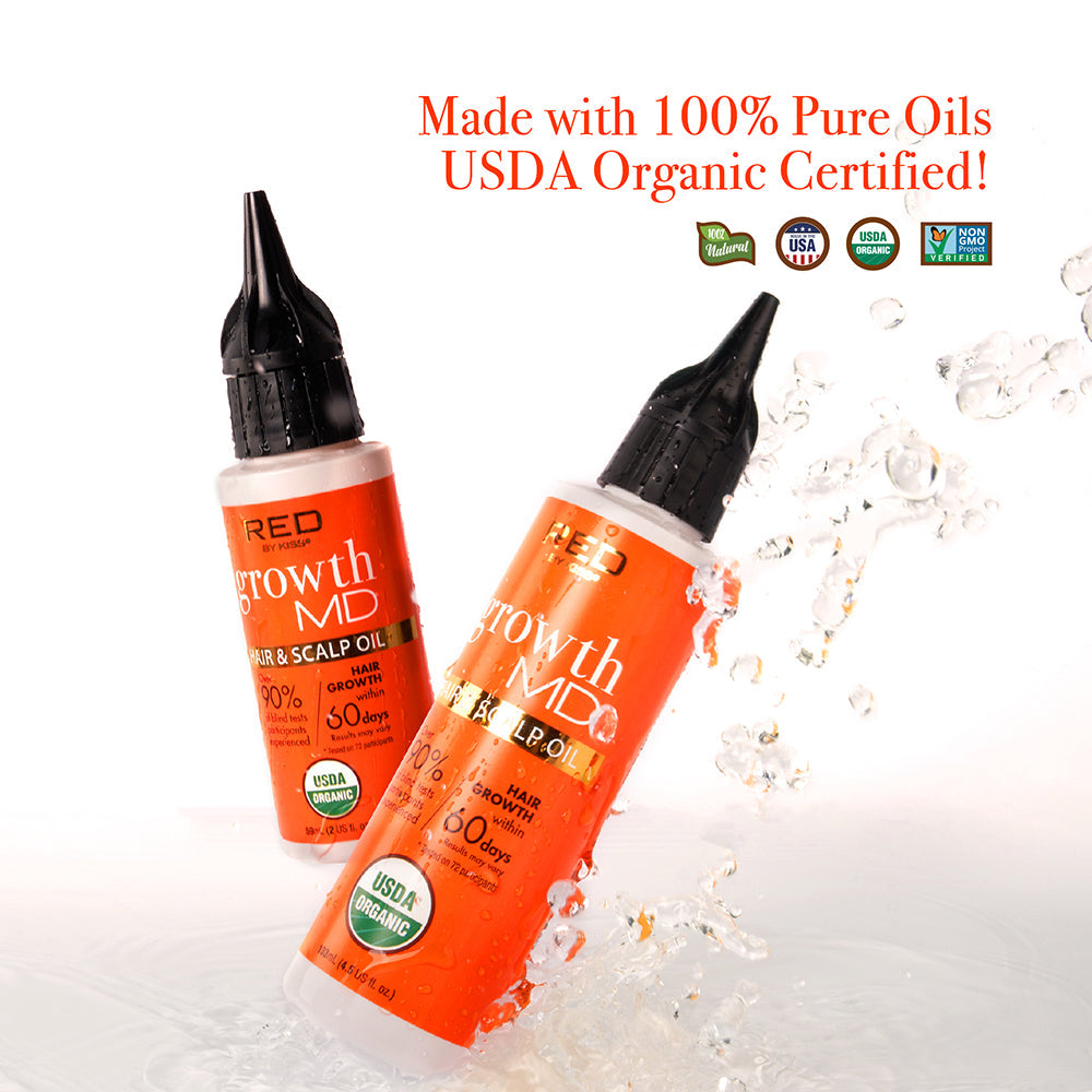Red by Kiss Growth MD Hair and Scalp Oil by KISS - Sustainable Living (View 2)